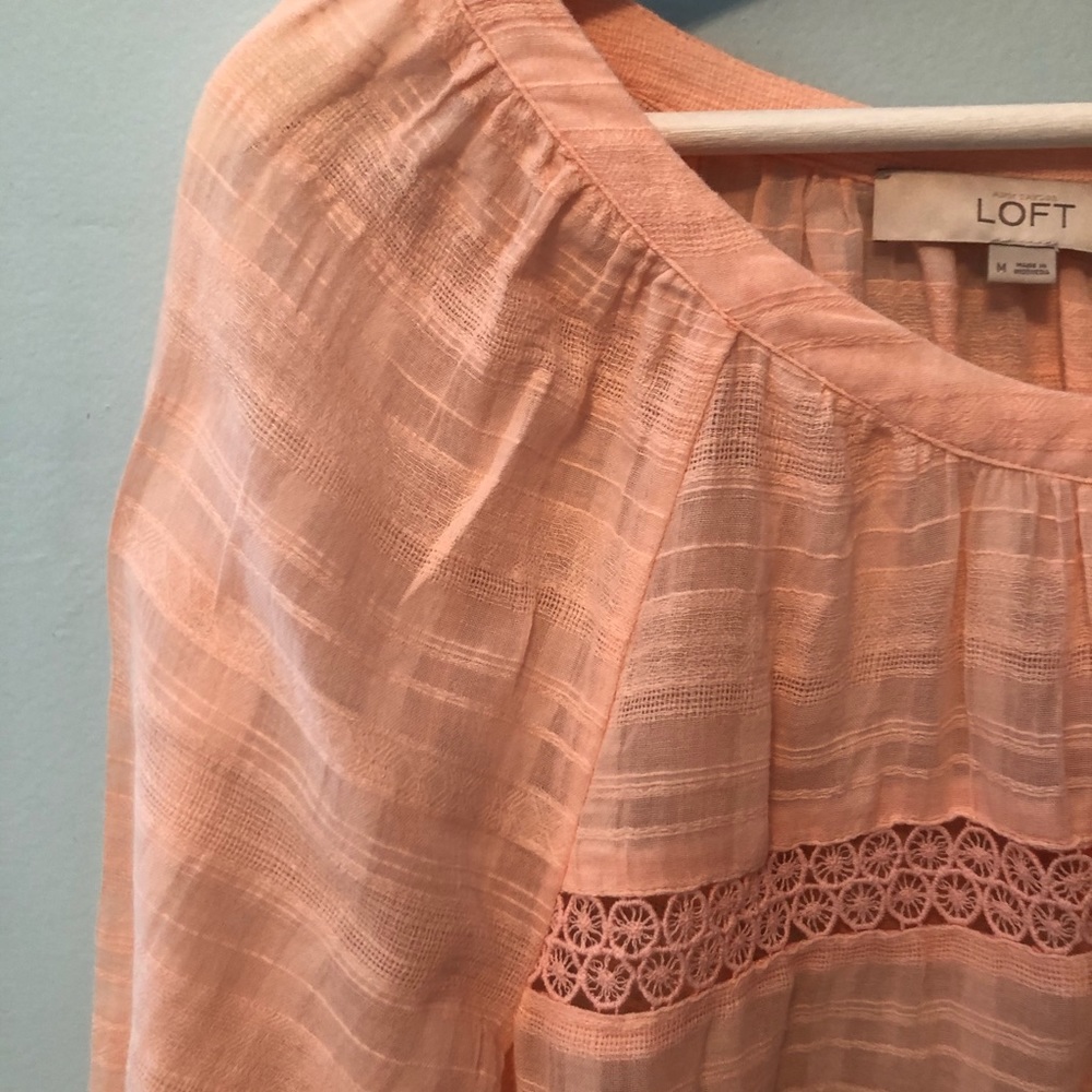 LOFT Peasant Top
